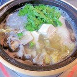 自家製湯豆腐のタレ＆「あさり缶の湯豆腐」
